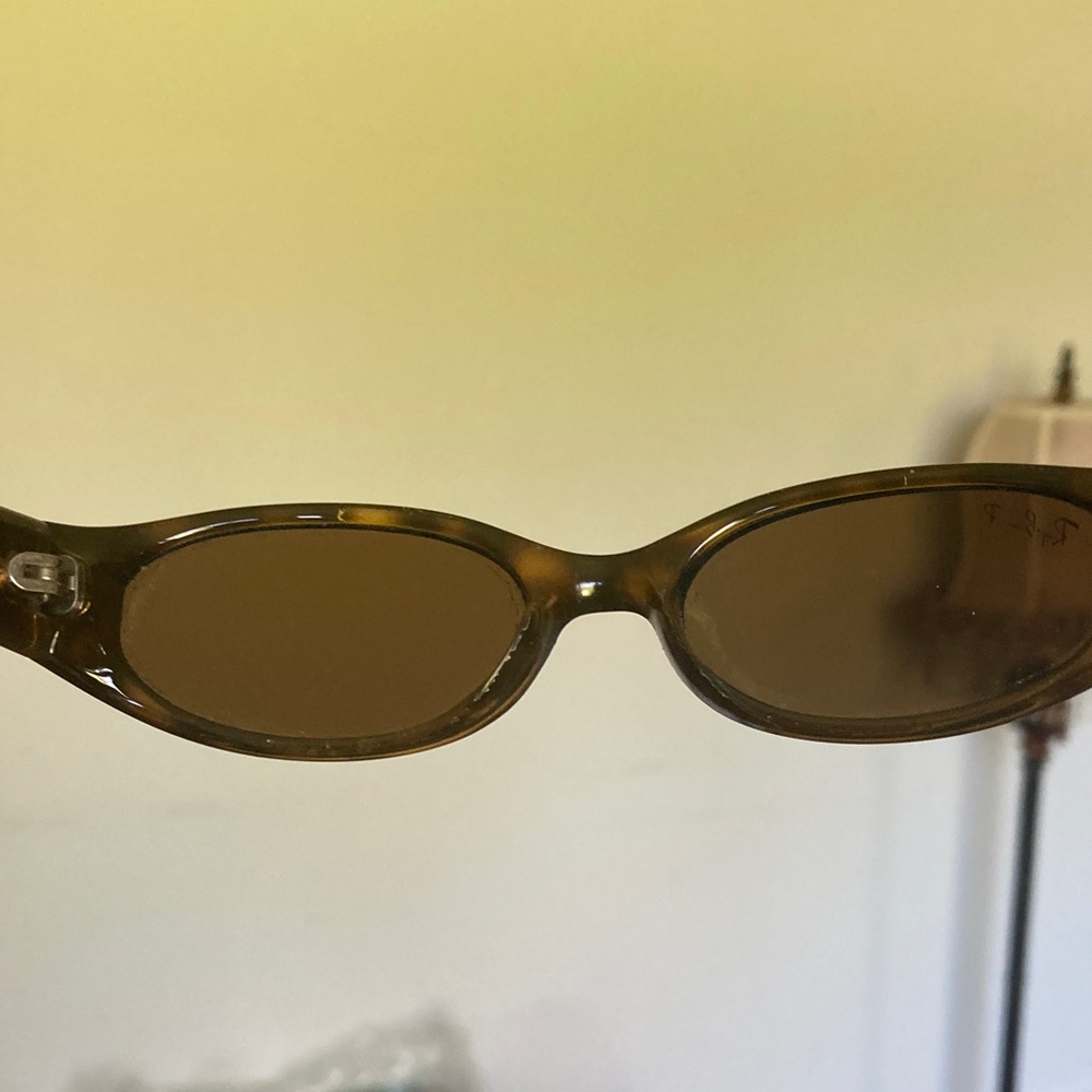 Ray-Ban Olive Green Lens Sunglasses with Brown Case men/women - Picture 6 of 8